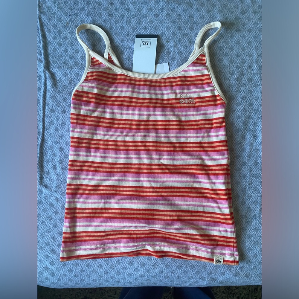 NWT Ripcurl Striped Tank Top (size S)
